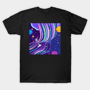 A space traveler T-Shirt